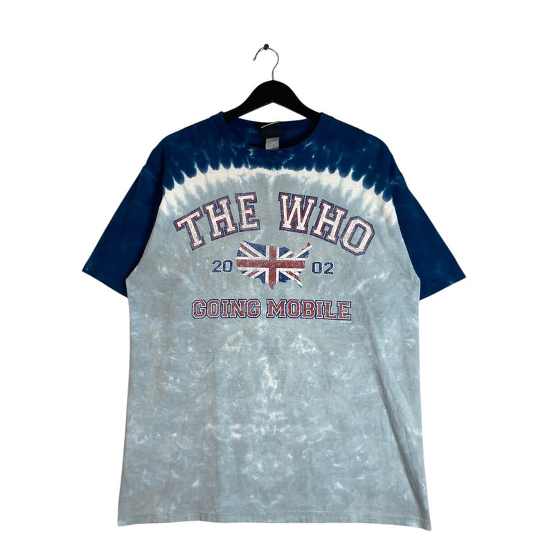 Vintage Liquid Blue The Who Band T-Shirt Large