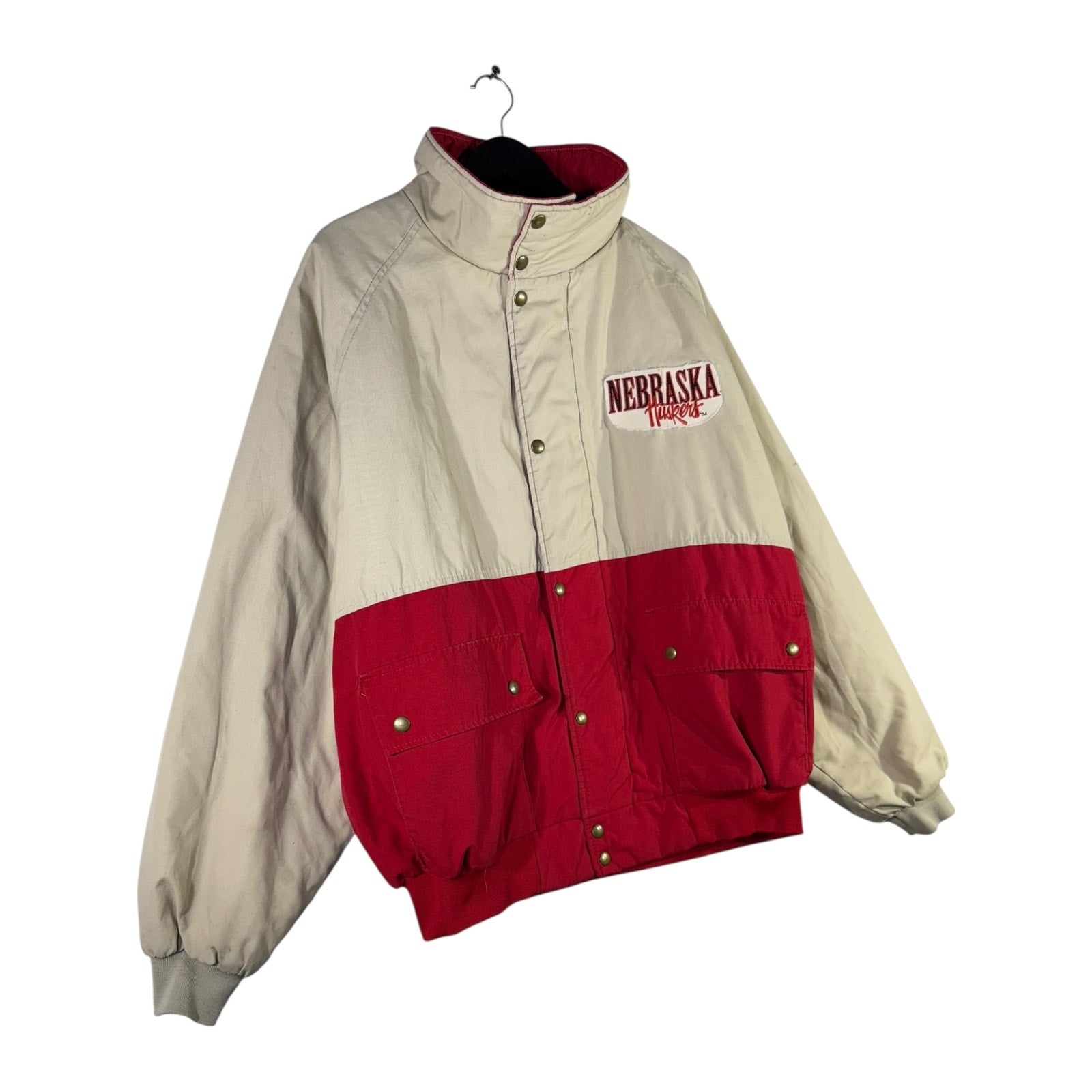 Vintage University Of Nebraska Huskers Mini Logo Jacket