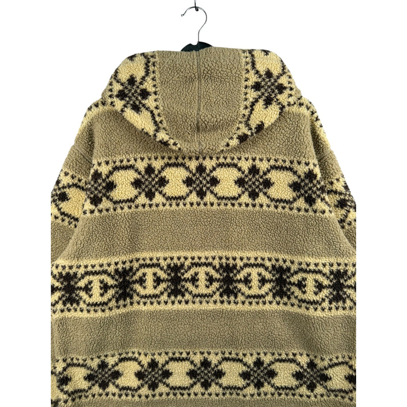 Vintage Polo Sport Ralph Lauren Sherpa Aztec Hoodie