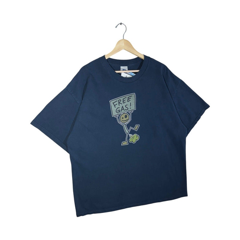 Vintage Free Gas Graphic T-Shirt