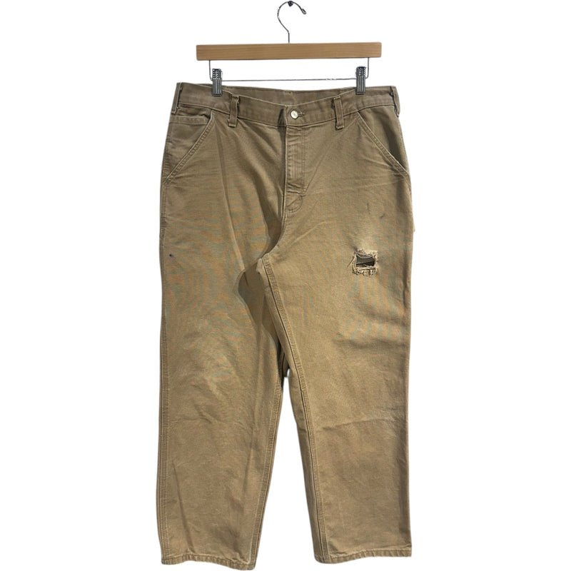 Vintage Carhartt B11 Dungaree Fit Carpenter Pants 35 x 30