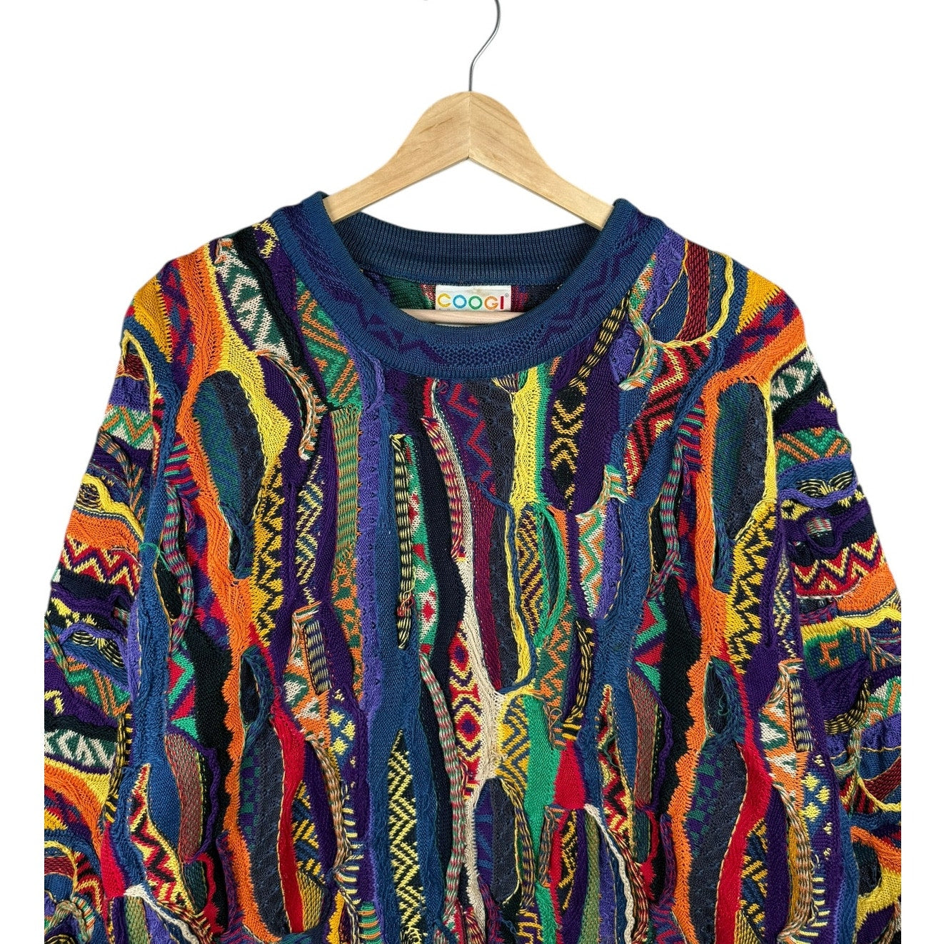 Vintage Coogi Knit Textured Sweater