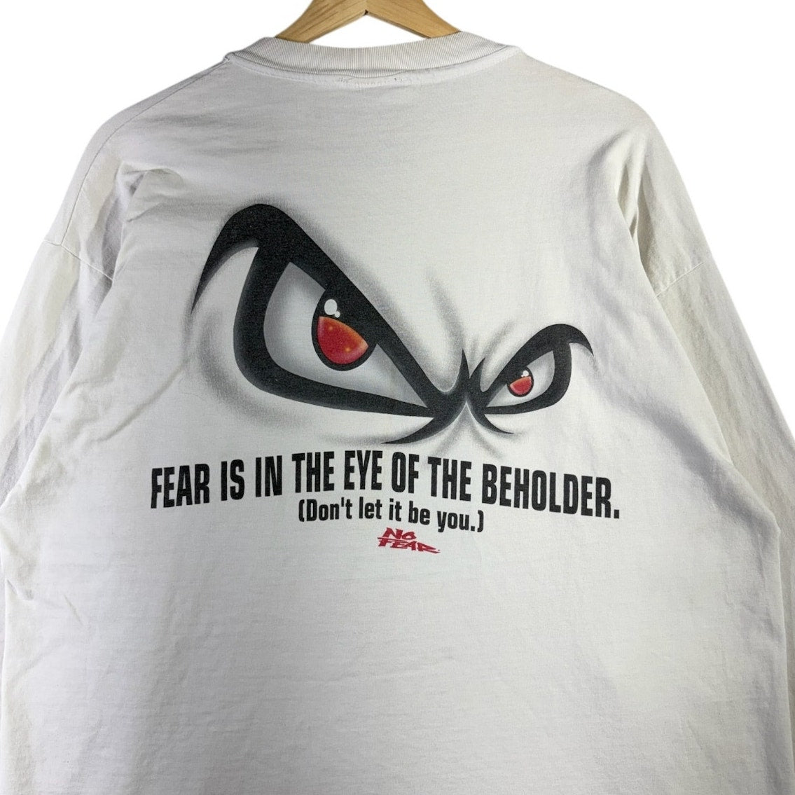 Vintage No Fear Logo Graphic Long Sleeve