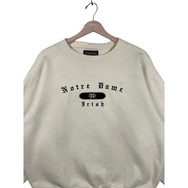 Vintage JanSport Notre Dame University Irish Crewneck
