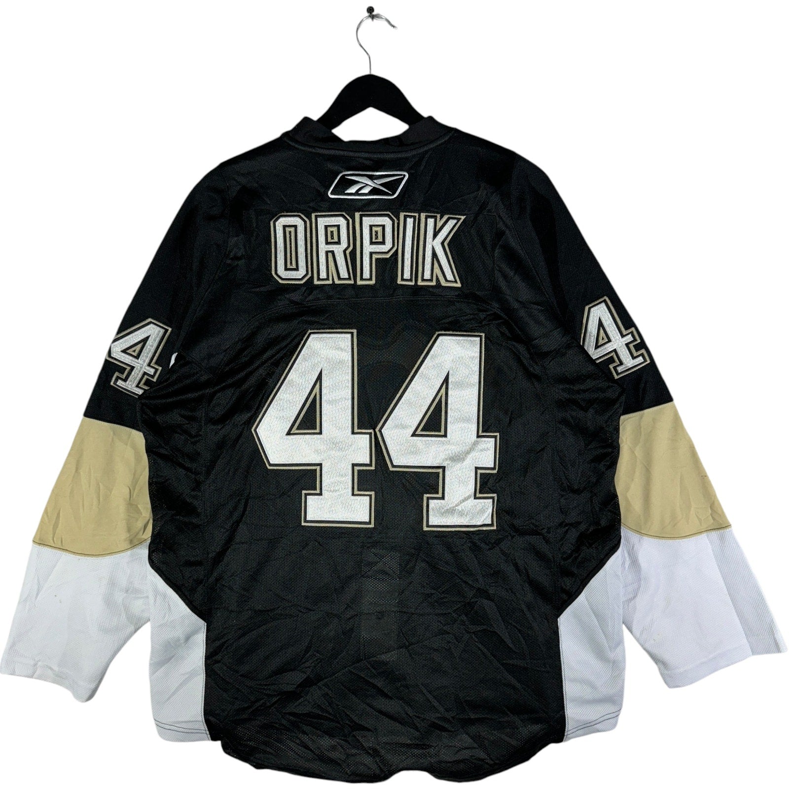 Vintage Reebok Pittsburgh Penguins Broos Orpik NHL Jersey