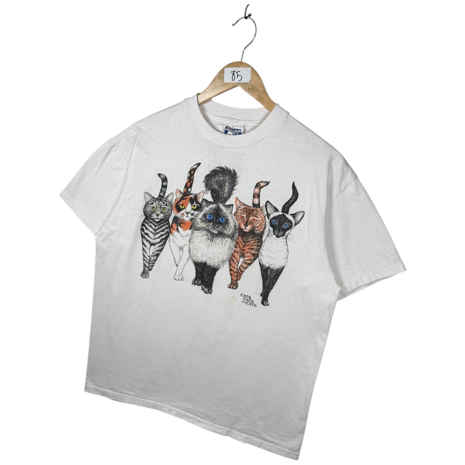 Vintage Cats Graphic T-Shirt