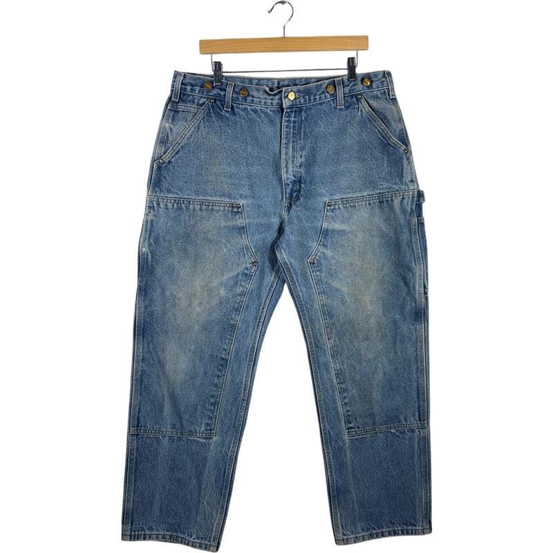 Vintage Carhartt Denim Double Knee Carpenter Pants