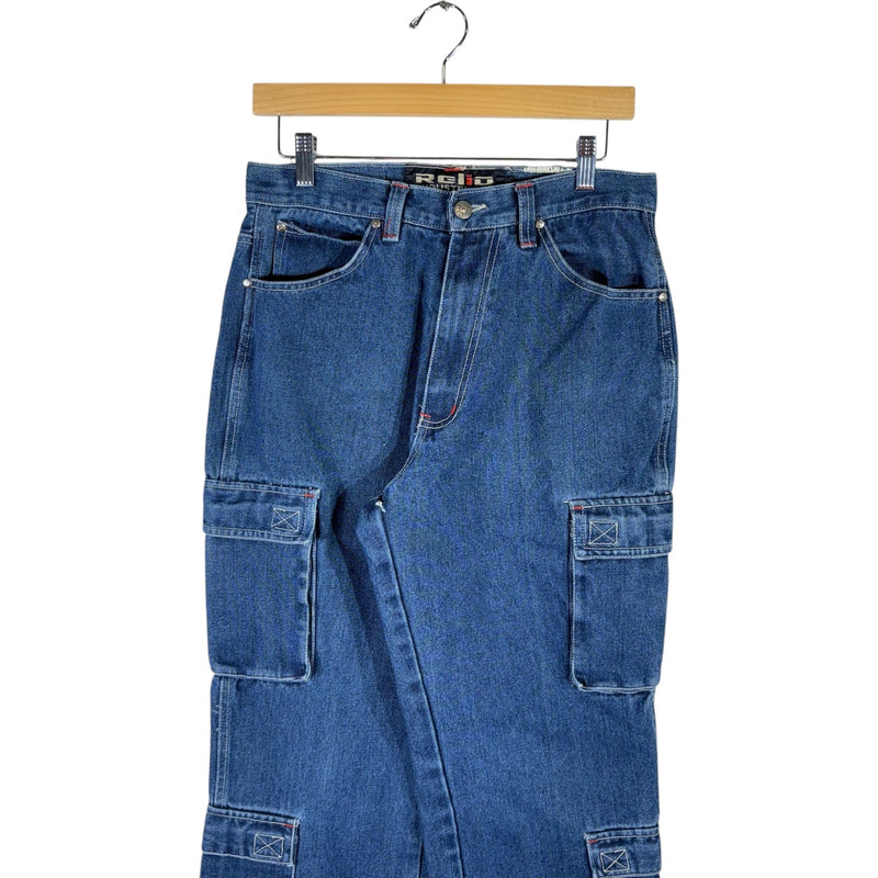Vintage Reliq Industries Denim Cargo Pants
