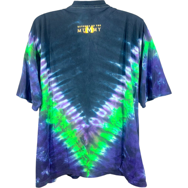 Vintage Universal Studios The Mummy Returns Tie Dye Ride Tee