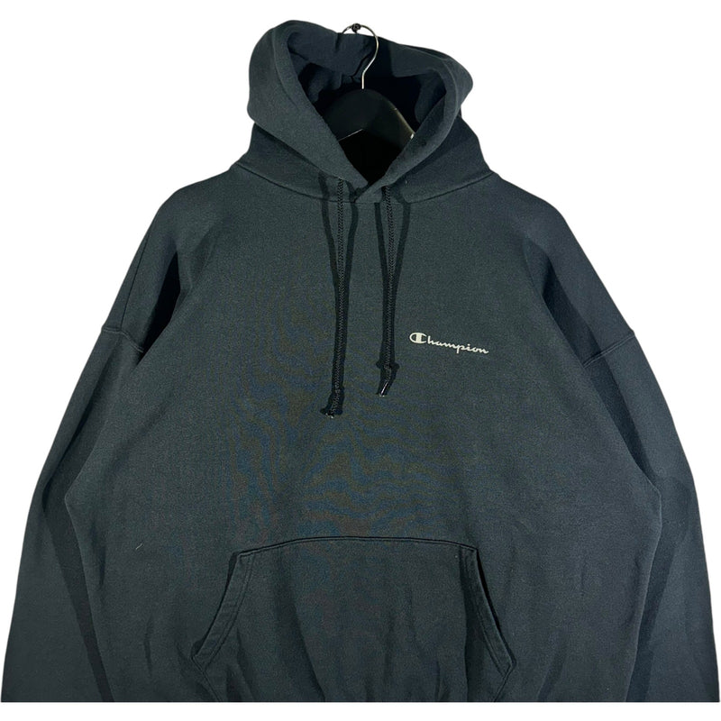 Vintage Champion Spellout Logo Hoodie