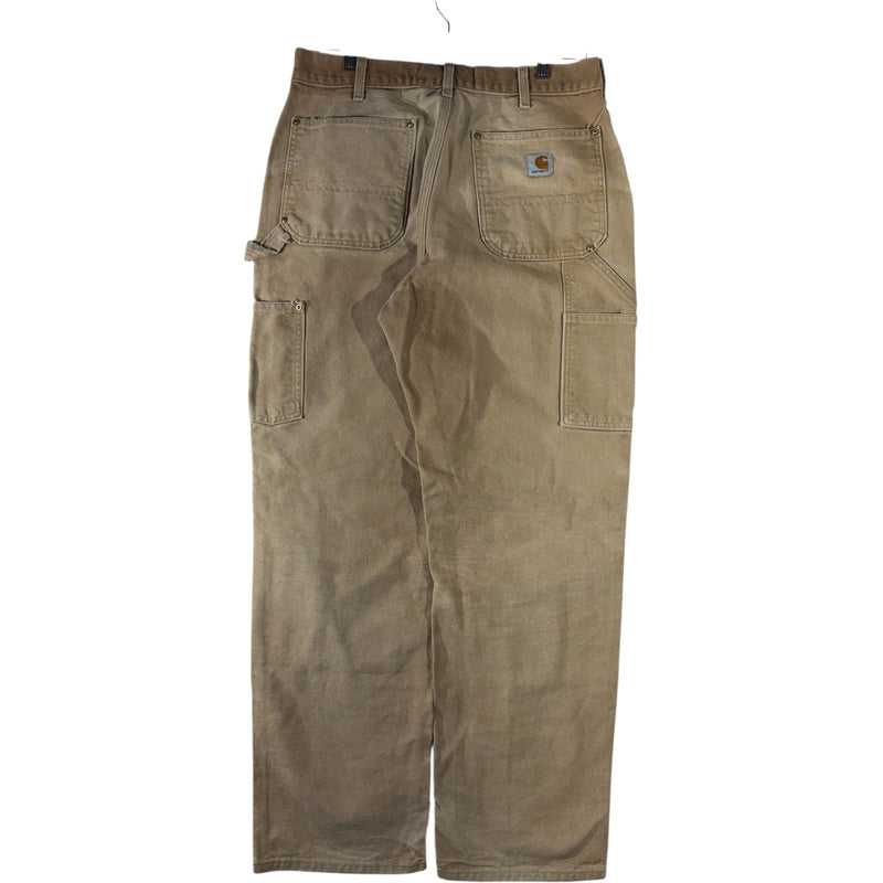 Vintage Carhartt Loose Fit Double Knee Pants 34x32