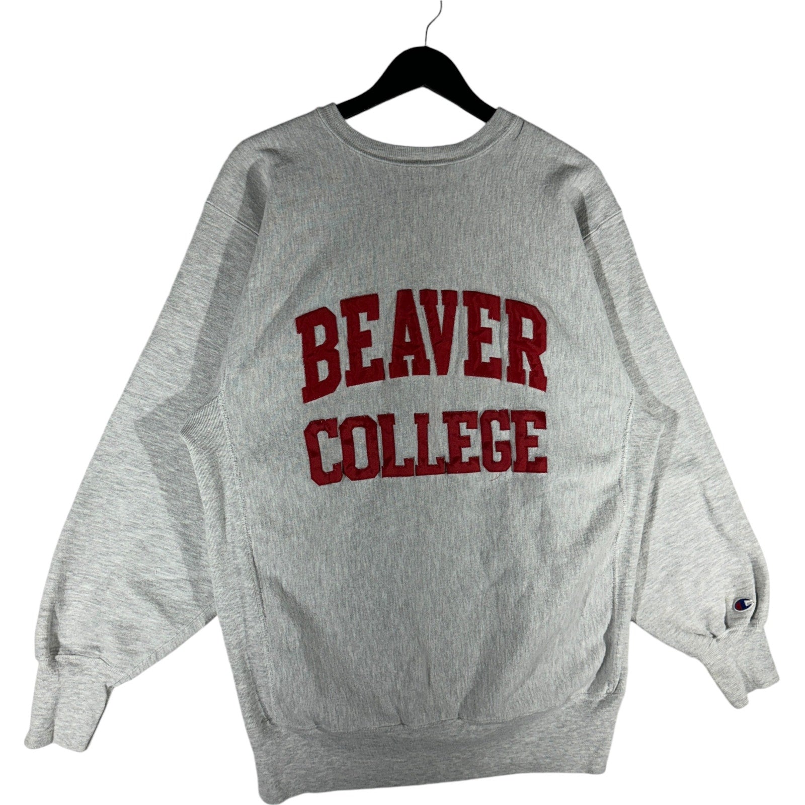 Vintage Champion Reverse Weave Beaver College Crewneck