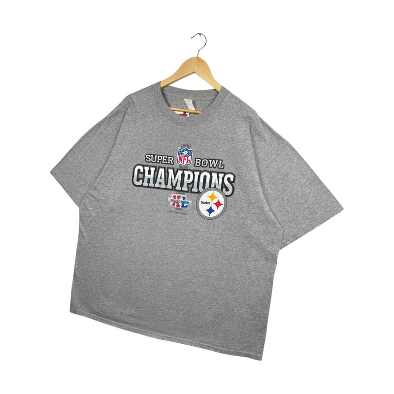 Vintage Pittsburgh Steelers Super Bowl XL Champions NFL T-Shirt