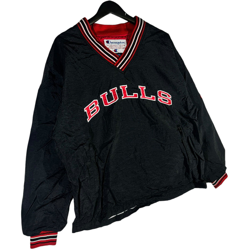 Vintage Champion Chicago Bulls NBA Pullover Windbreaker