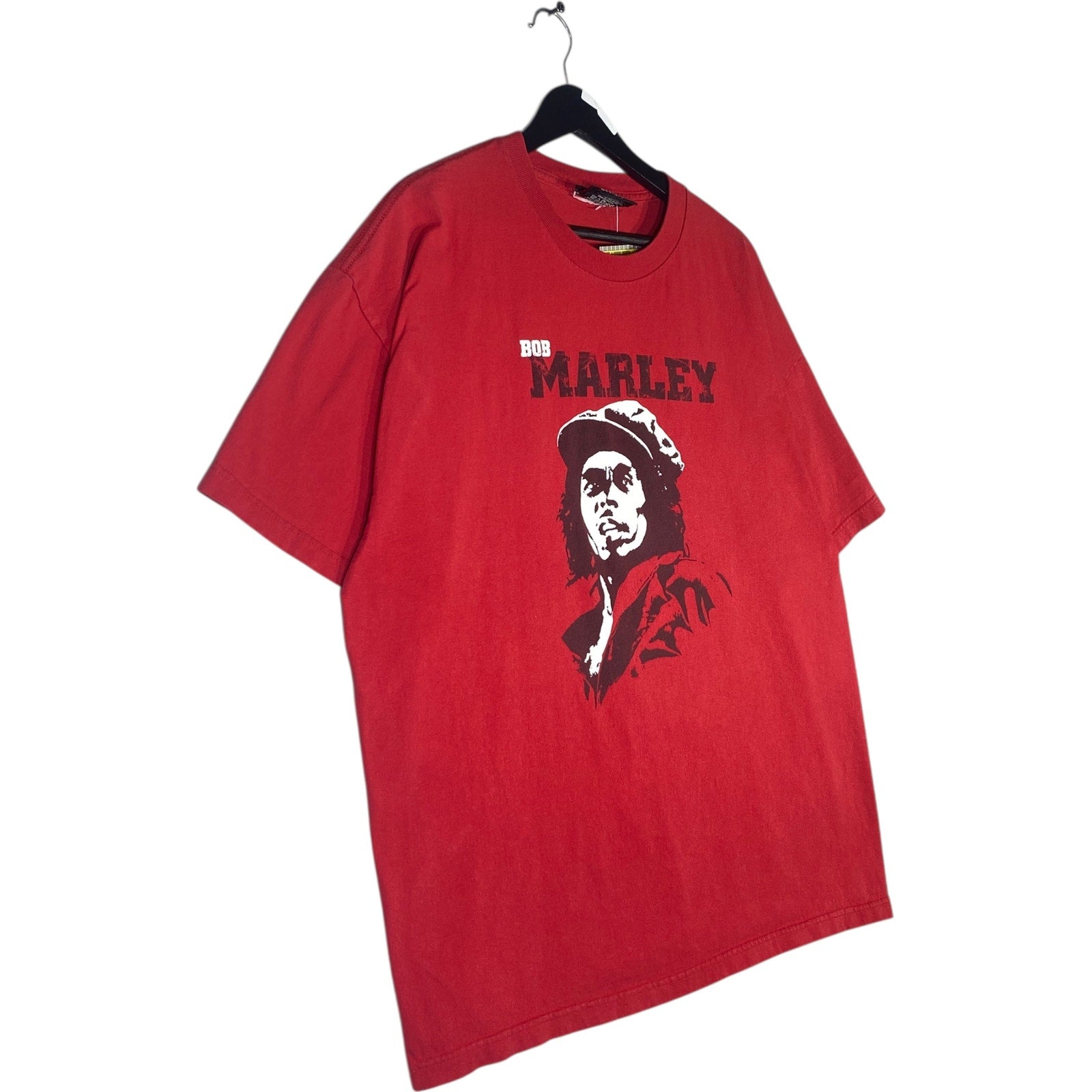 Vintage Bob Marley Graphic Print T-Shirt