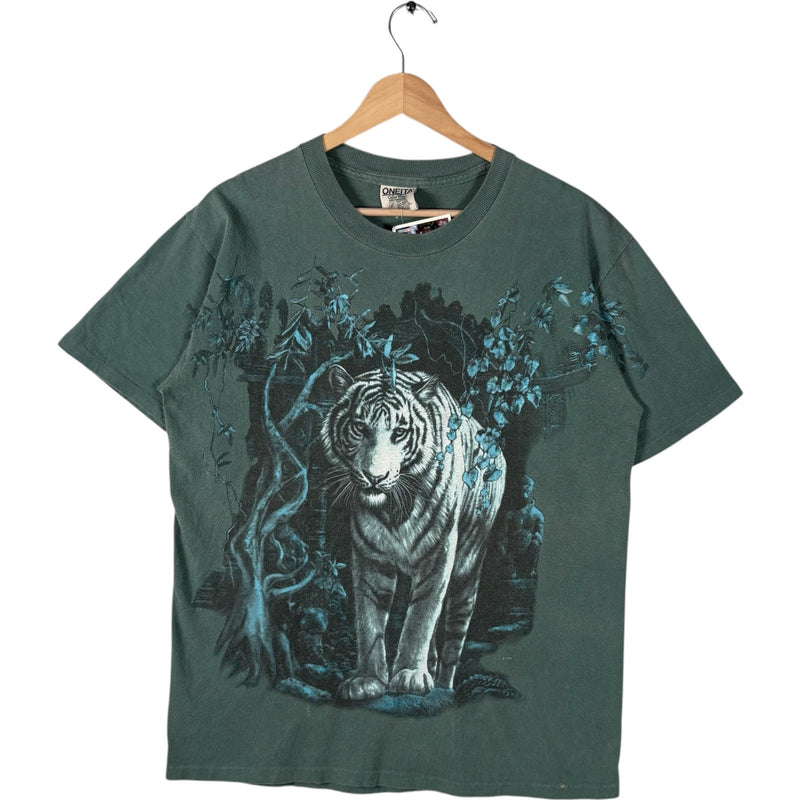 Vintage White Tiger Nature Tee