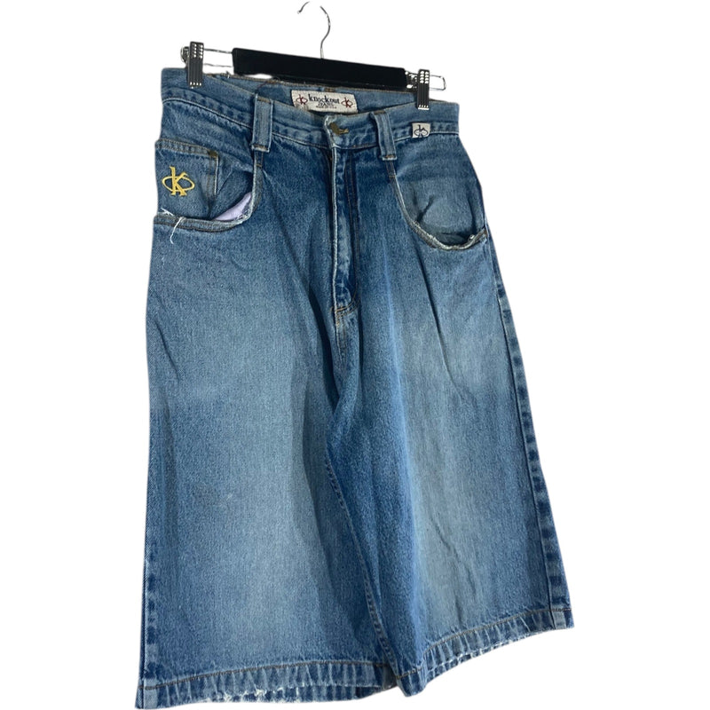 Vintage Knockout Bermuda Denim Shorts 30