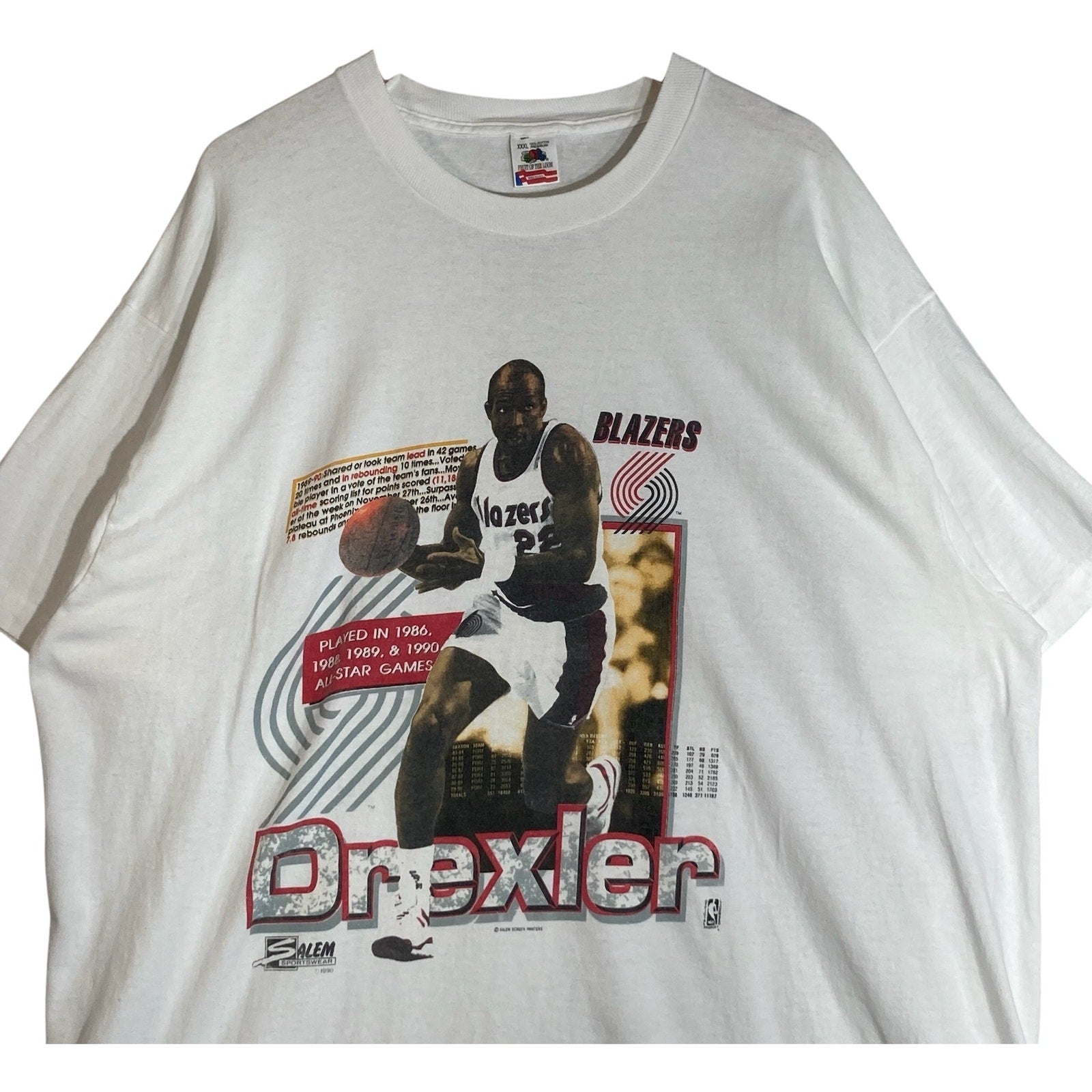Vintage NBA Portland Trailblazers Clyde Drexler T-Shirt