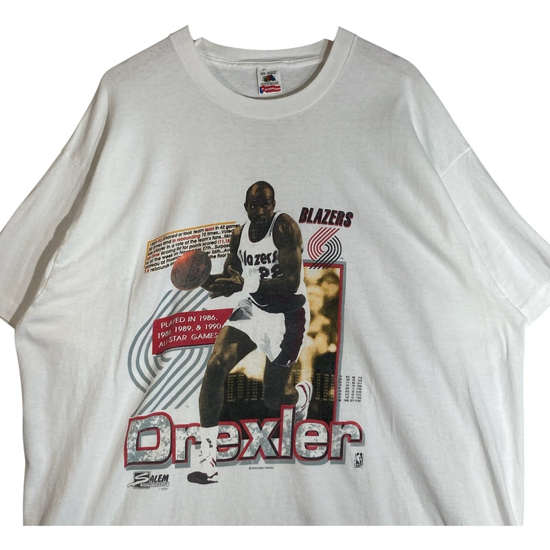 Vintage NBA Portland Trailblazers Clyde Drexler T-Shirt
