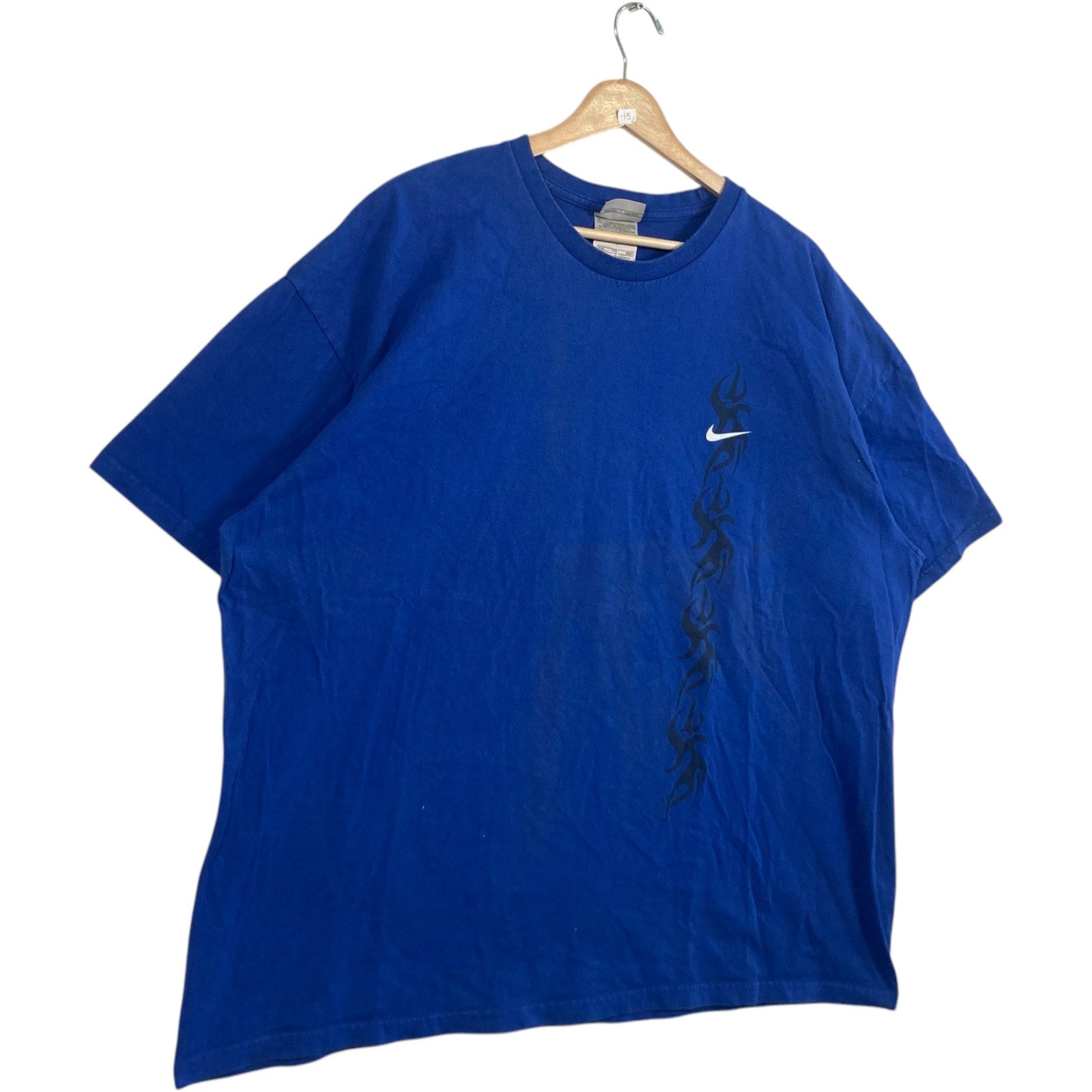 Vintage Nike Mini Swoosh Logo Stripe Tee