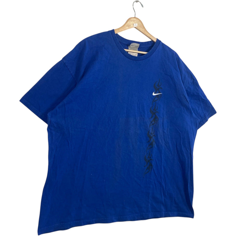 Vintage Nike Mini Swoosh Logo Stripe Tee
