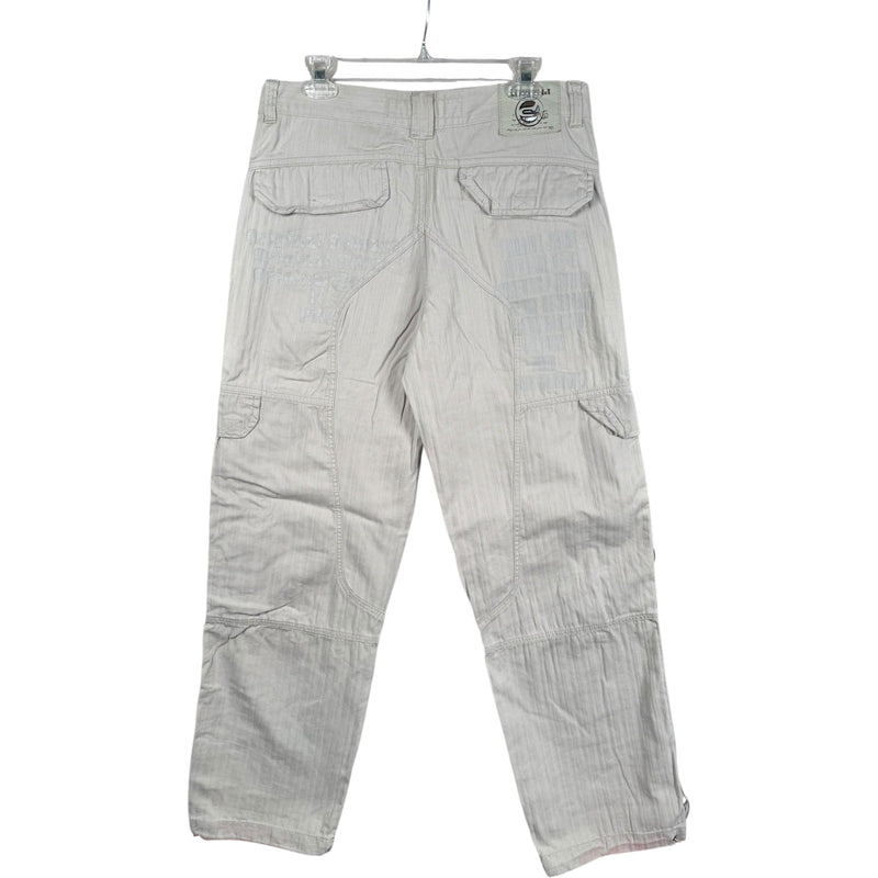 Vintage Prodigy Utility Pocket Adjustable Hem Cargo Pants 33