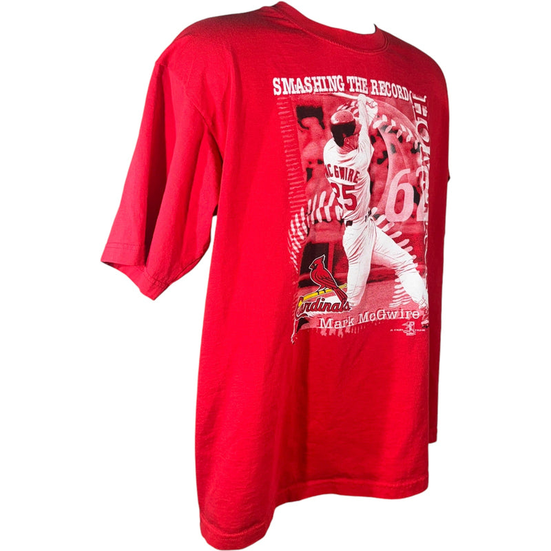 Vintage St. Louis Cardinals Mark McGwire Home Run Record Tee