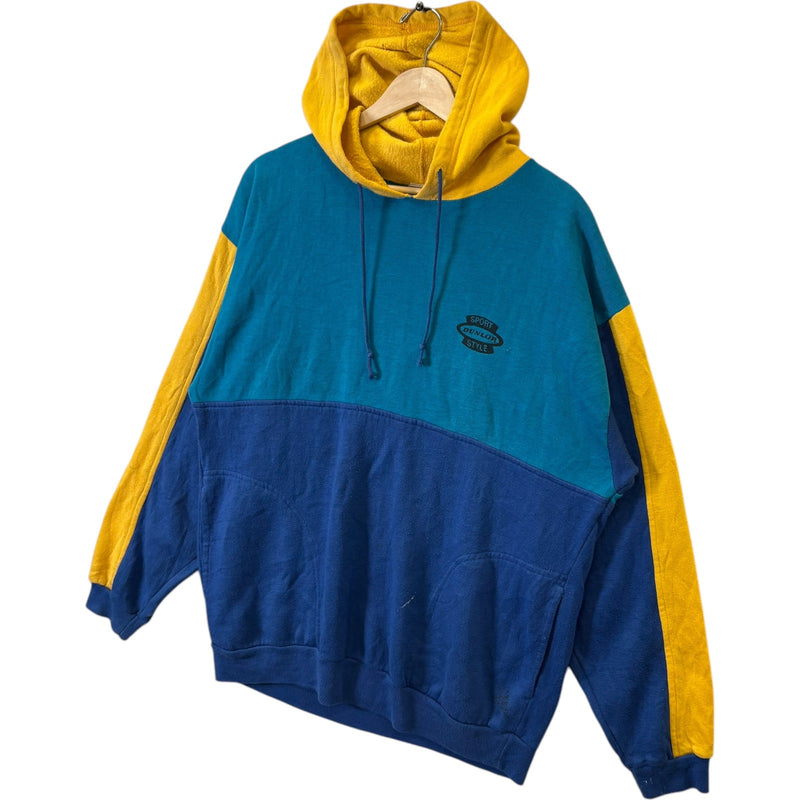 Vintage Dunlop Colorblock Hoodie