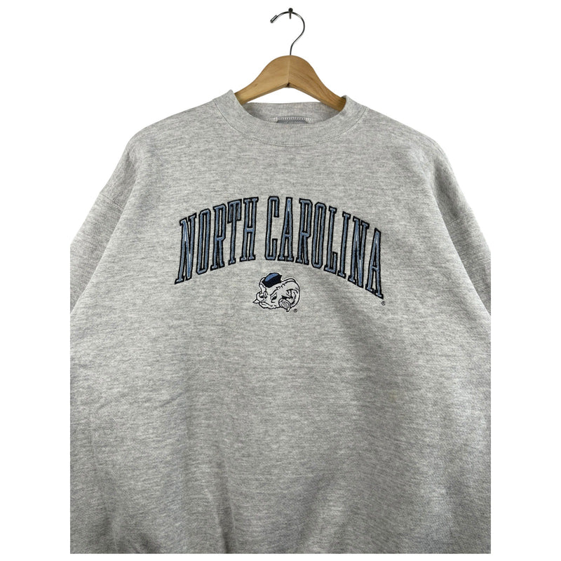 Vintage Logo 7 University Of North Carolina Crewneck