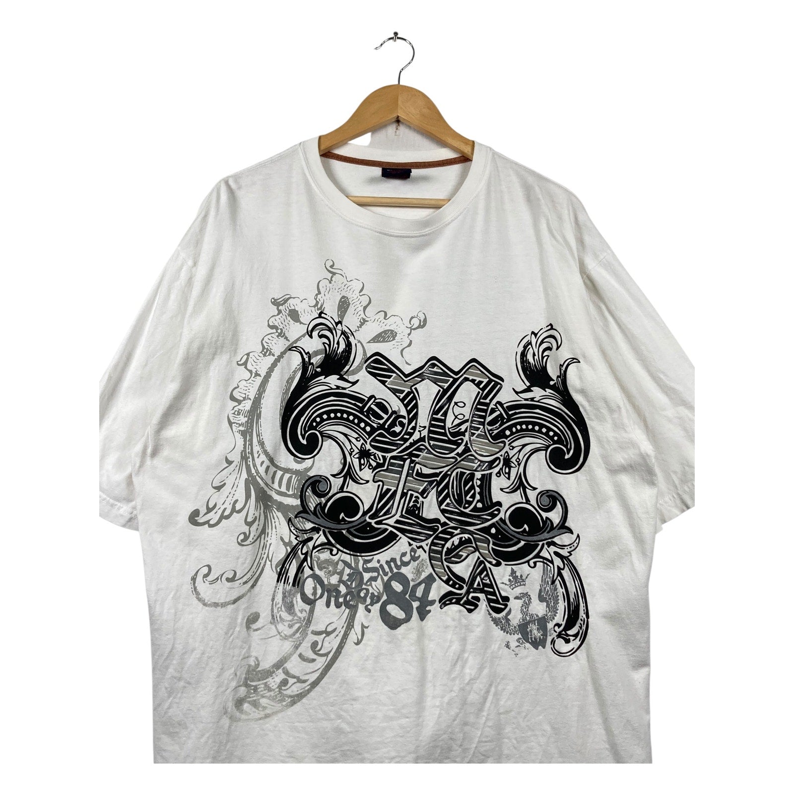 Vintage Mecca Gothic MFG One Since '84 Graphic T-Shirt