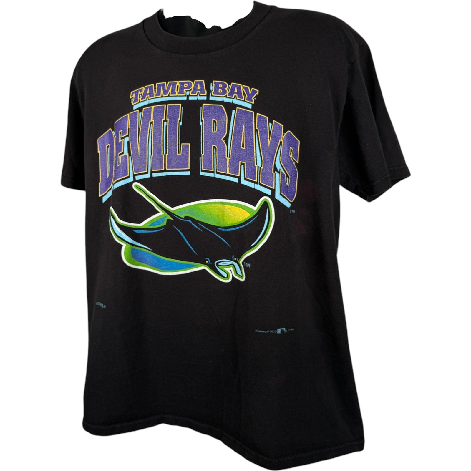 Vintage Nutmeg Tampa Bay Devil Rays MLB Tee 90s