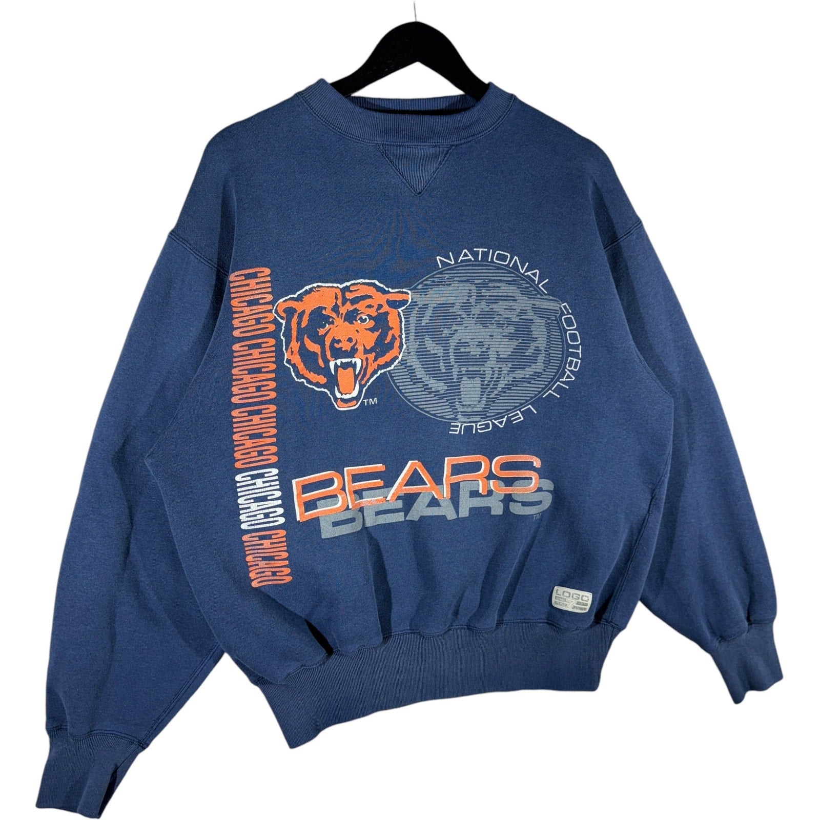 Vintage Chicago Bears Logo Crewneck