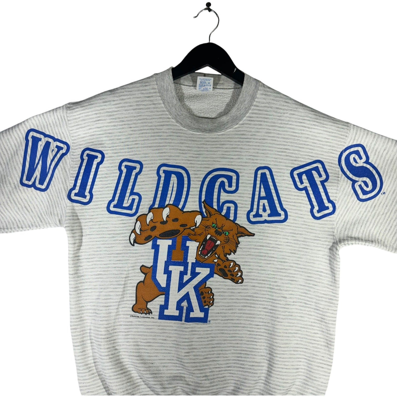 Vintage University Of Kentucky Wildcats Spellout Crewneck