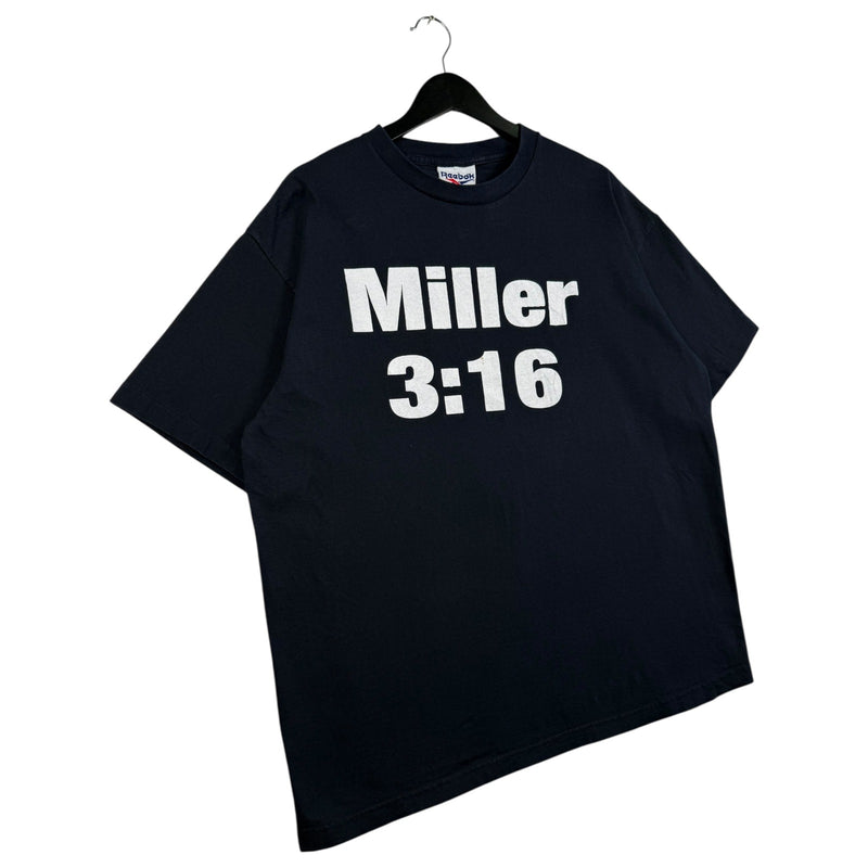 Vintage Reebok Miller 3:16 Wrestling Graphic T-Shirt