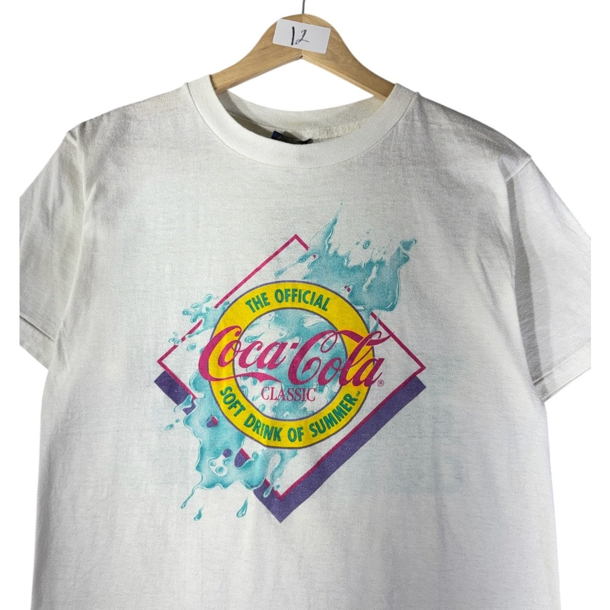 Vintage Coca Cola Sport Sponsor Graphic T-Shirt