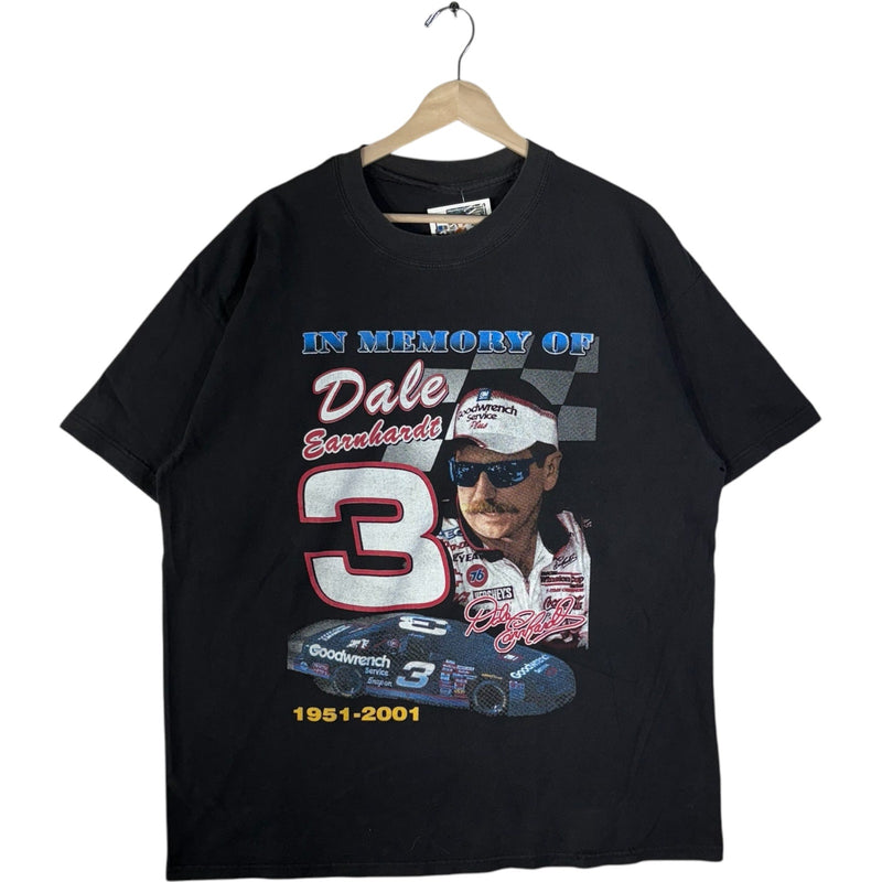 Vintage Dale Earnhardt Memoriam NASCAR Tee 2001