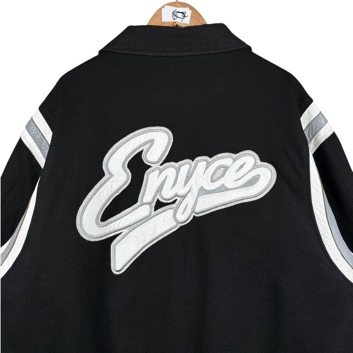 Vintage Enyce Logo Embroidered Bomber Jacket