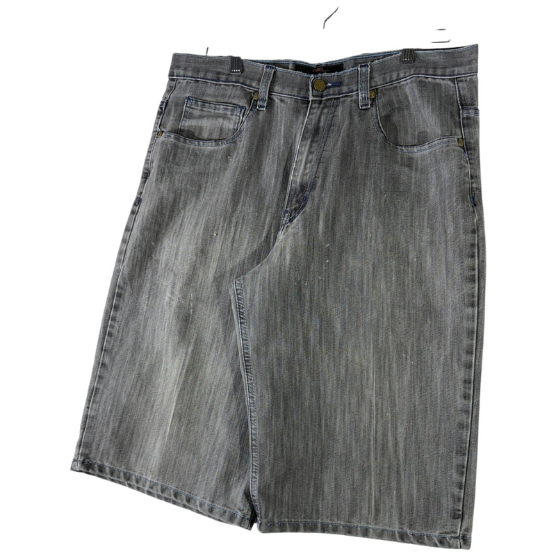 Vintage Barked Bears Wide Leg Denim Shorts 36