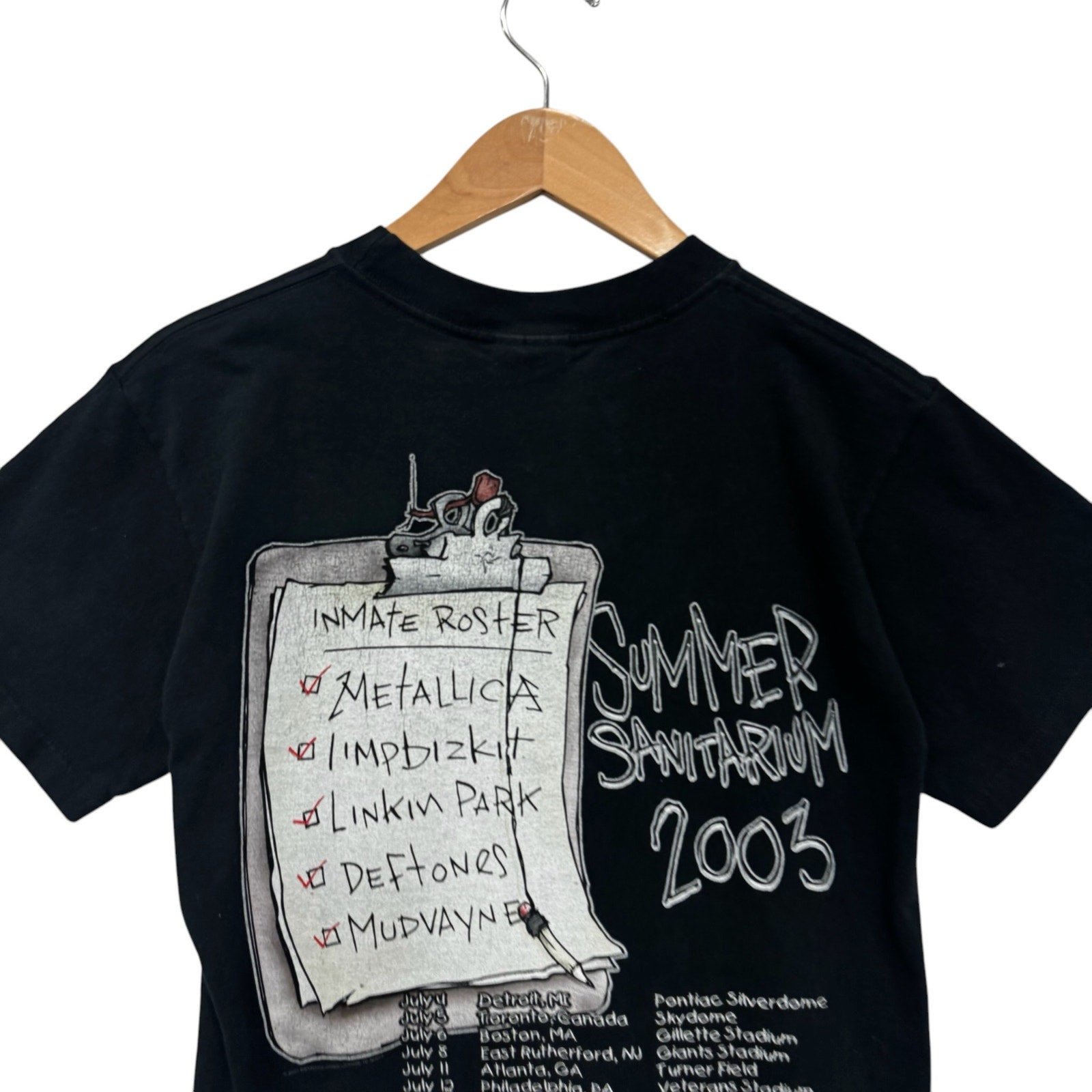 Vintage Summer Sanitarium Tour Tee 2003