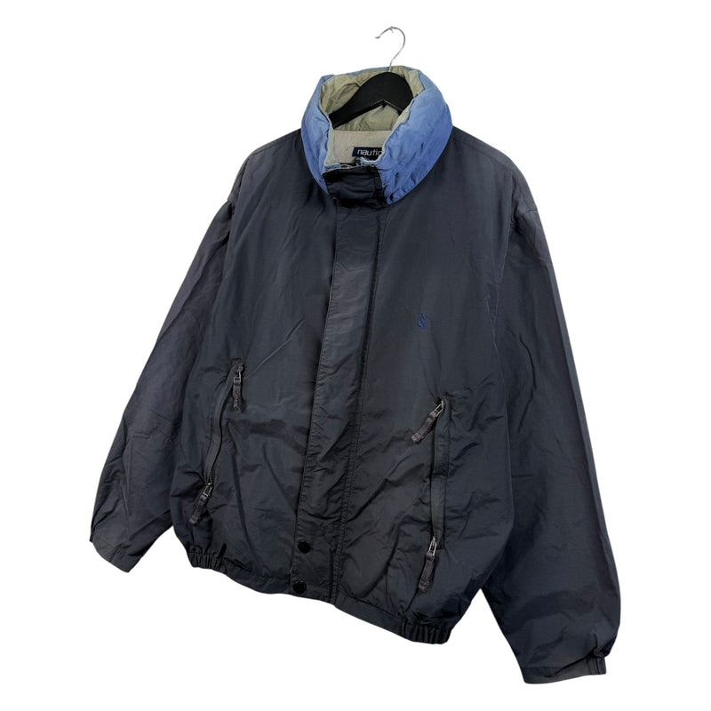 Vintage Nautica High stand-up Collar Sailing Jacket