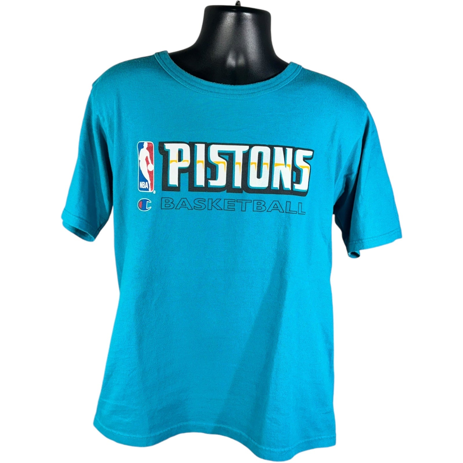 Vintage Champion Detroit Pistons Spellout Tee