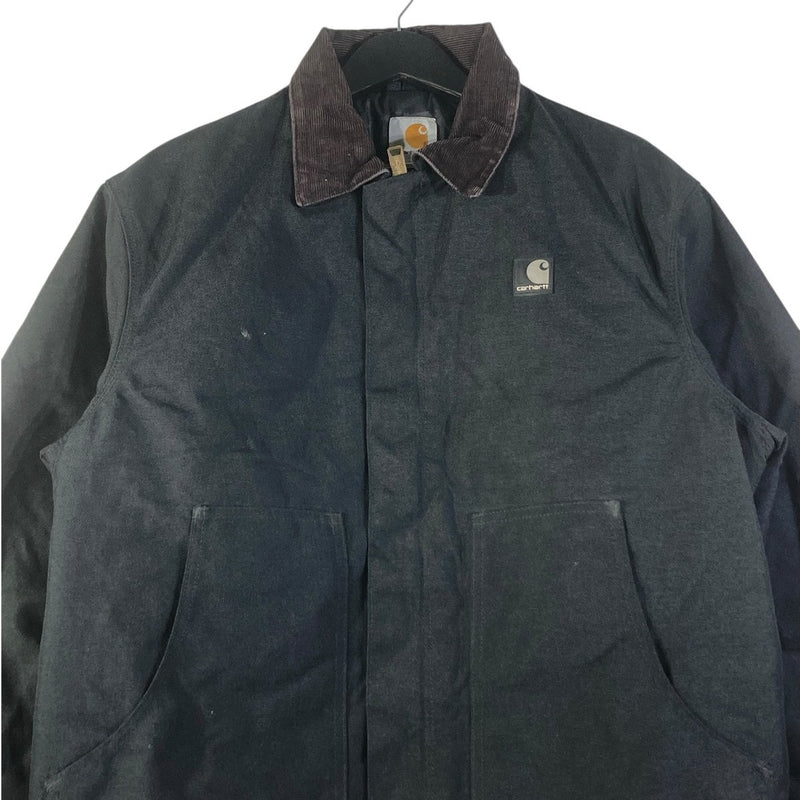 Vintage Carhartt Canvas Corduroy Collar Workwear Jacket