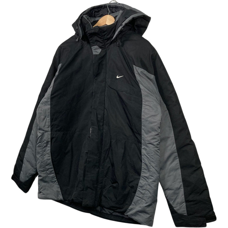 Vintage Nike Mountain Hooded Color Block Puffer Jacket