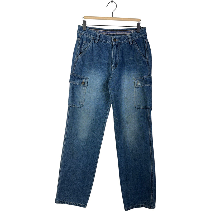 Vintage Straight Leg Denim Jeans