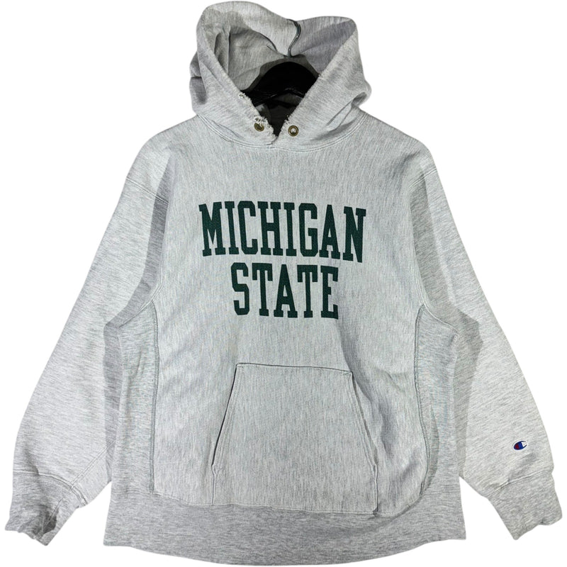 Vintage Champion Reverse Weave Michigan State University Hoodie