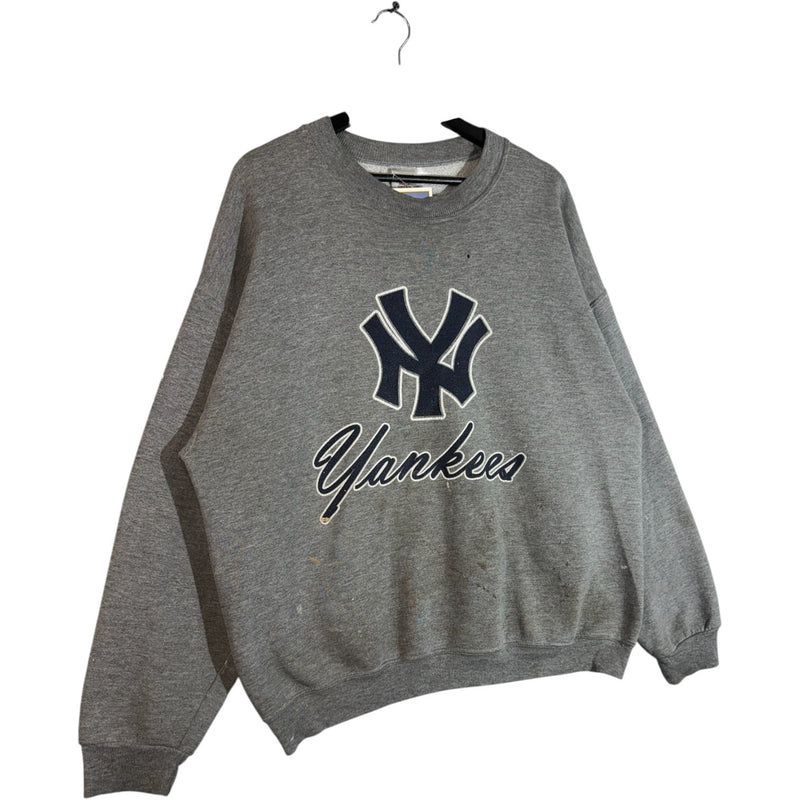 Vintage Yankees Spellout Crewneck XL