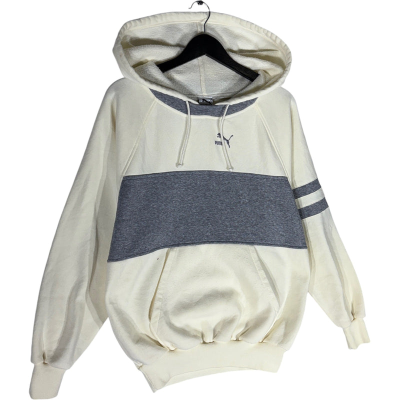 Vintage Puma Striped Hoodie