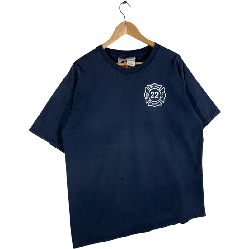 Vintage UCONN Fire-Rescue Tee