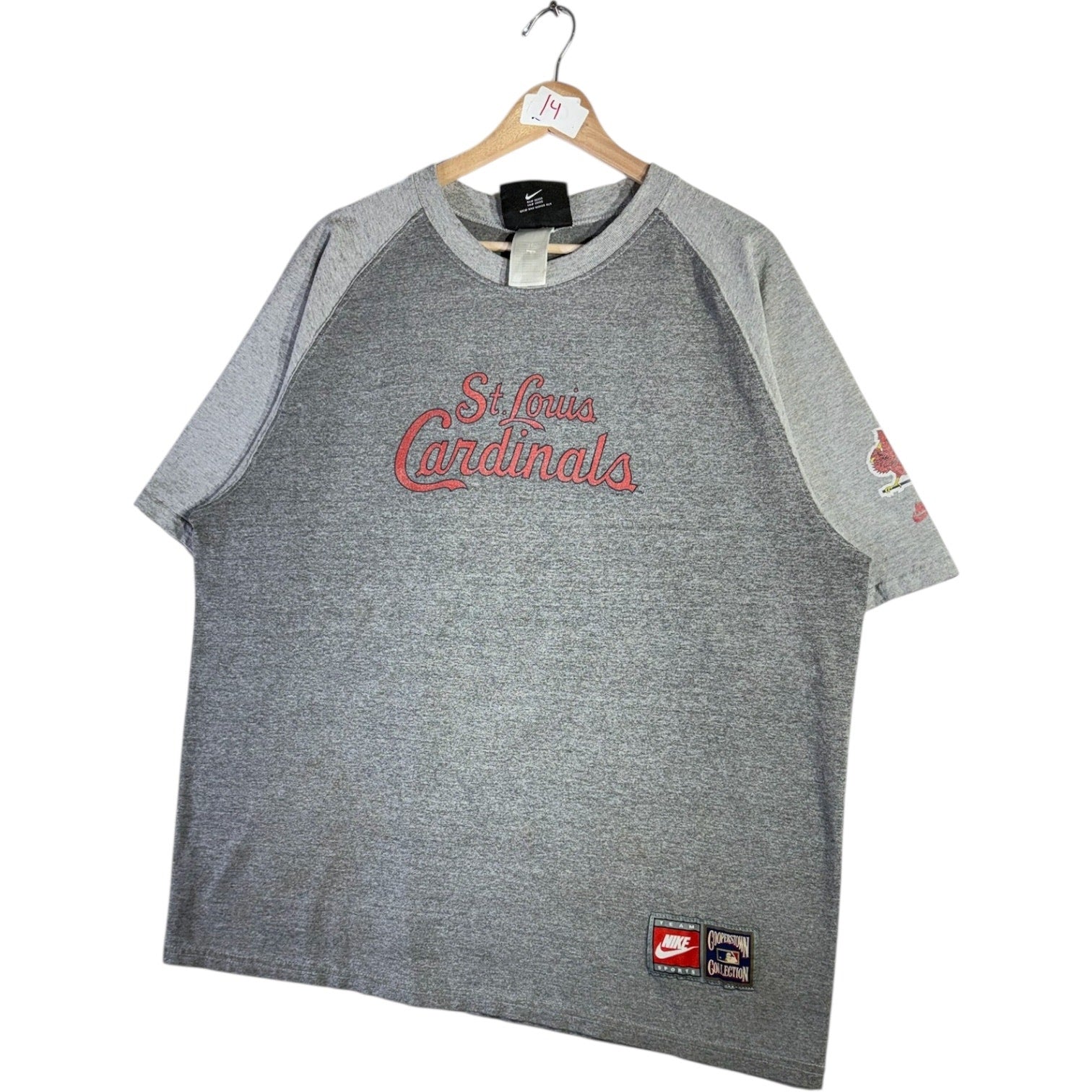 Vintage Nike St. Louis Cardinals MLB Raglan T-Shirt