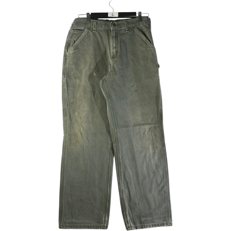 Vintage Carhartt Loose Straight Washed Work Pants 32x30